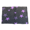 VetBed Charcoal & Lilac Stars