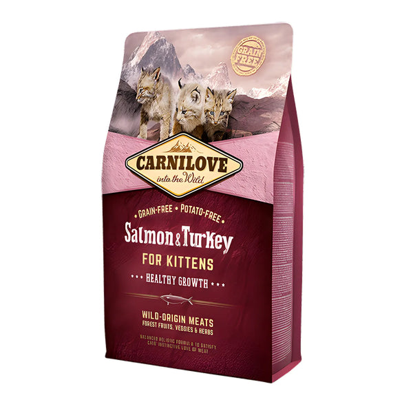 Carnilove: Kitten Salmon & Turkey - Dry Cat Food